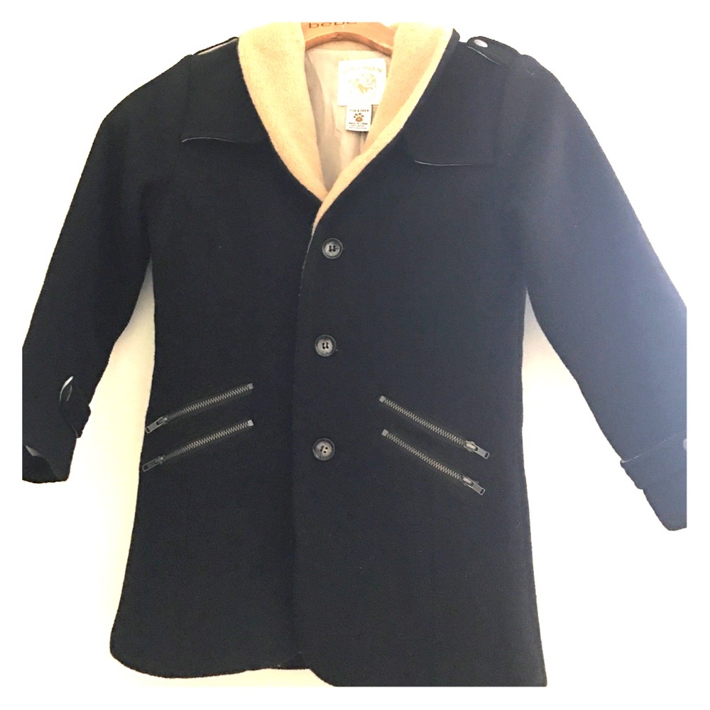 Tom&Drew boys wool dress coat, size 5